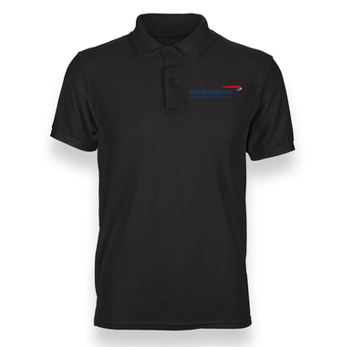 BRITISH PRIVATE JET AIRLINES POLO T-SHIRT